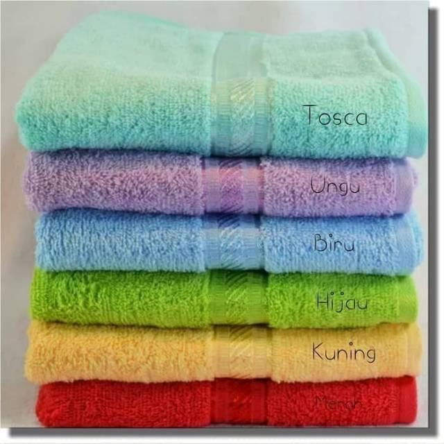 Handuk merah putih 30x70