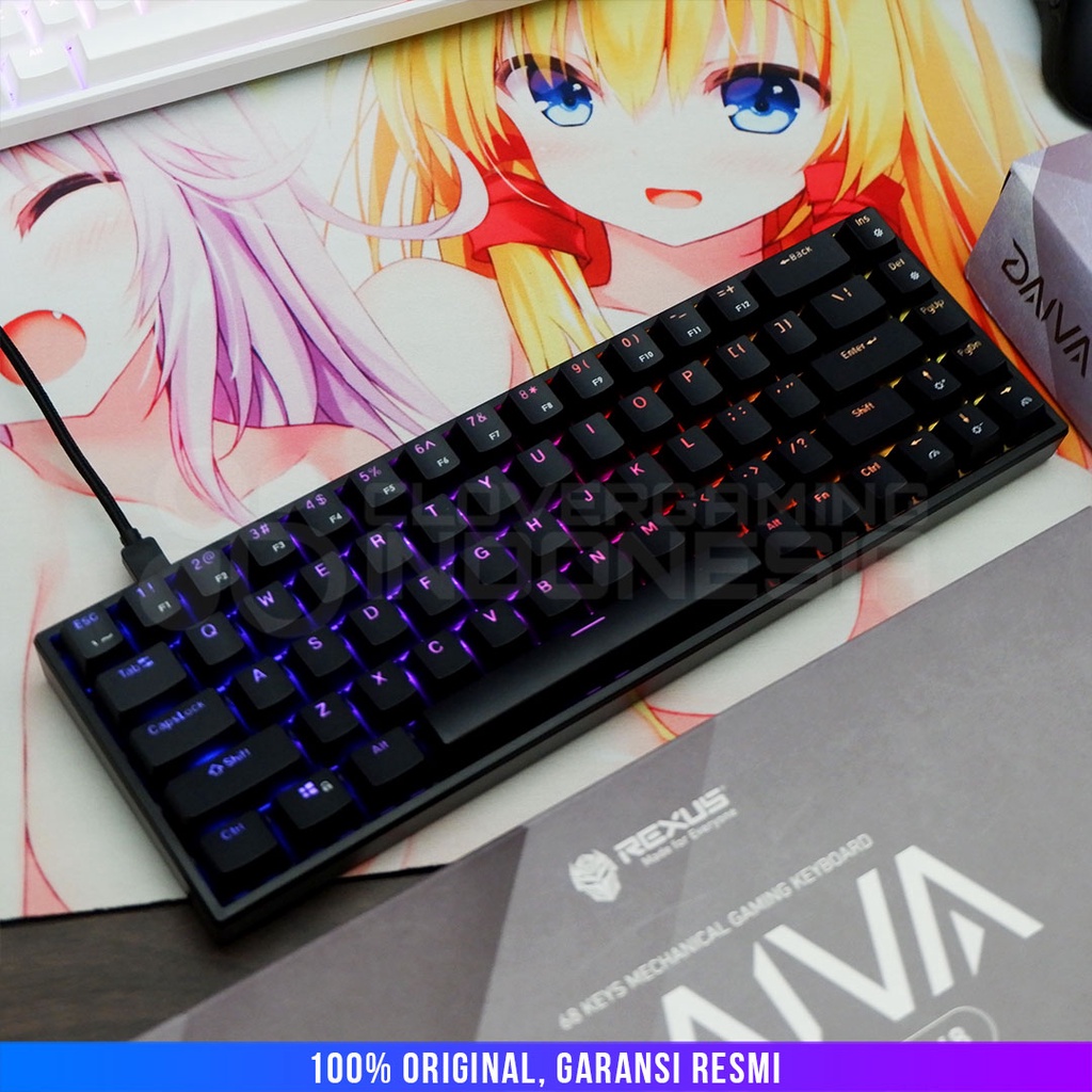 Rexus DAIVA RX-D68 RGB - Mechanical Gaming Keyboard