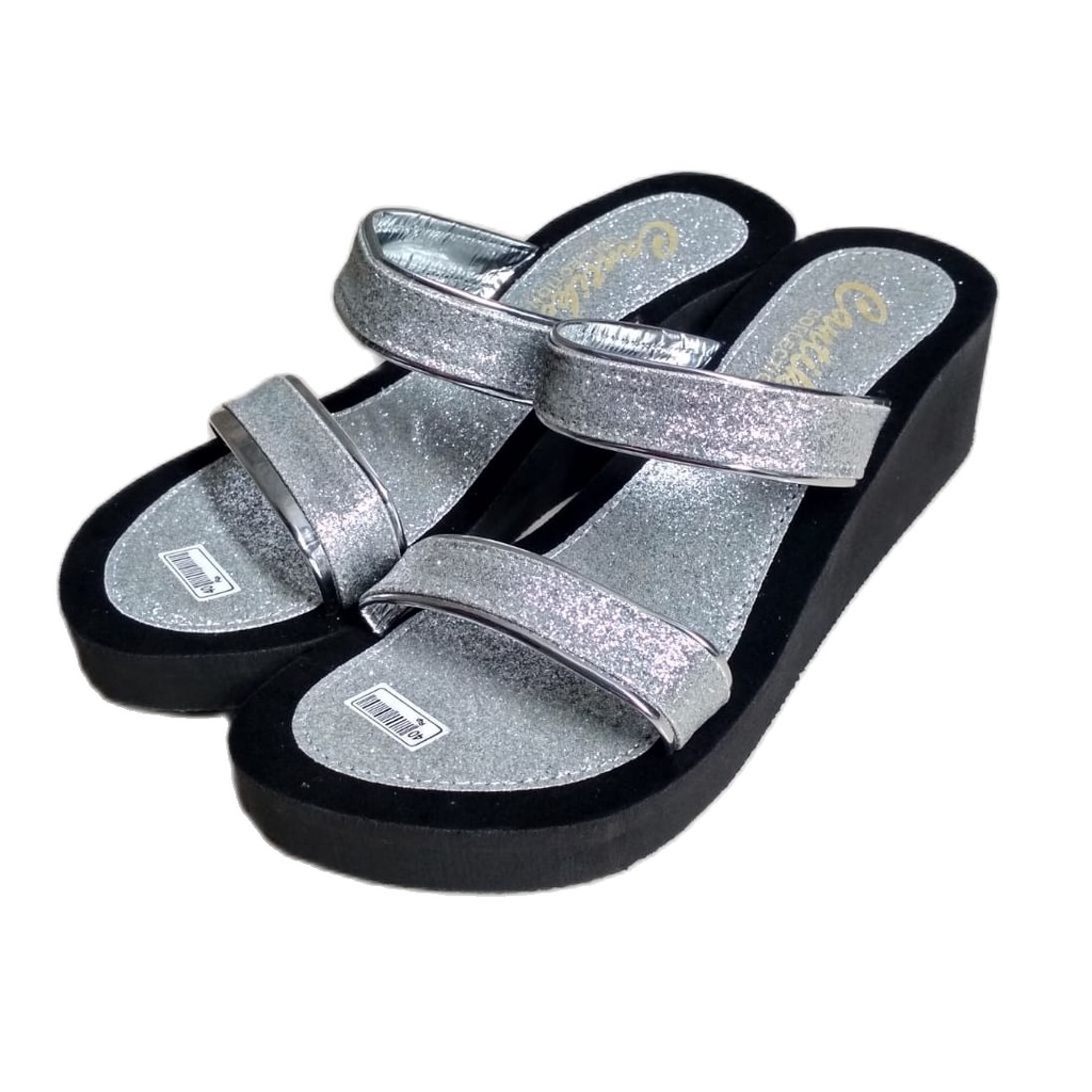 SANDAL SENDAL Wedges wanita tinggi 5cm New