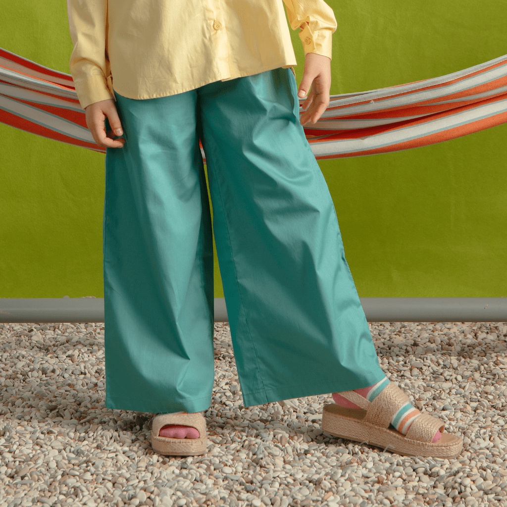 Cottoncut Jean Wide Leg Pants Kids Celana Anak Perempuan