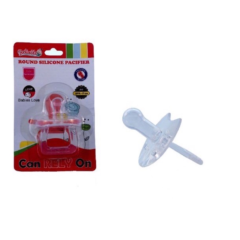 Empeng Bayi MURAH Dot Bayi KARET transparan aman lembut pacifier baby batita balita silicone karet