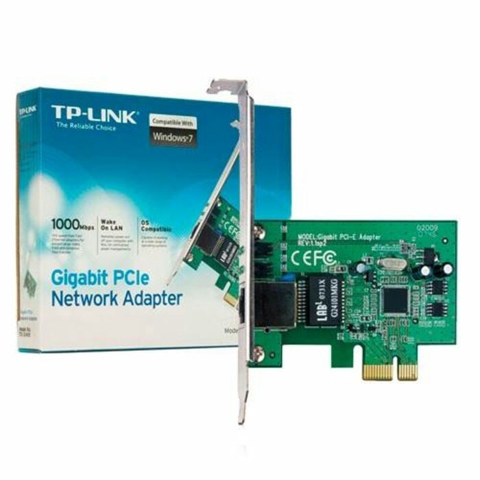 Lan Card TP-link TG-3468 Gigabit PCI Express - Tplink Express Lan Card 3468