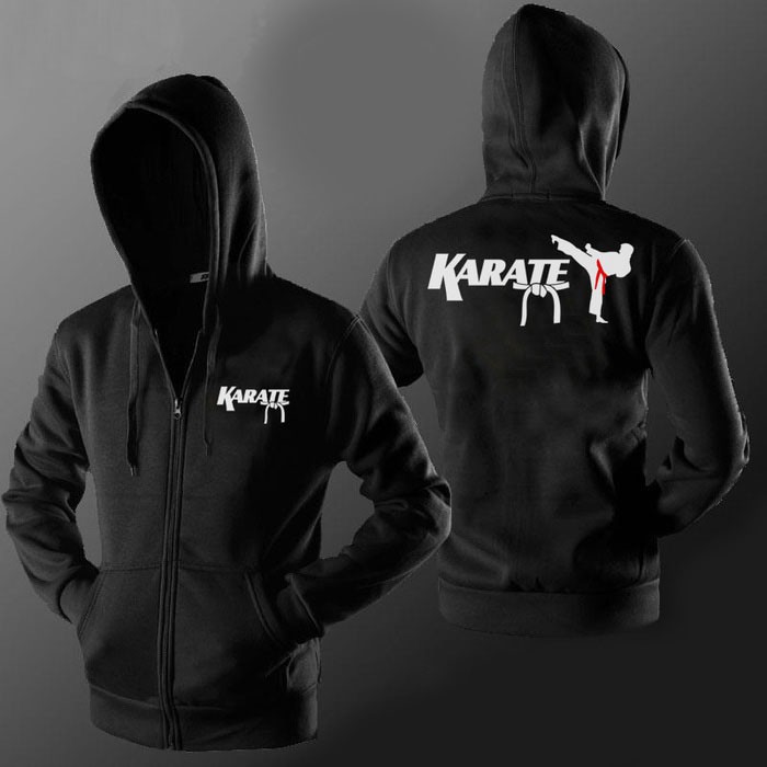 Jaket Hoodie Karate