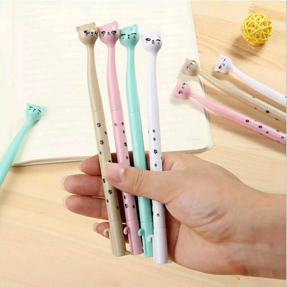 

BALLPOINT KEPALA KUCING KAIT - PULPEN CAT HEAD - PEN CATTY CUTE - PENA KITTY RIBBON TINTA HITAM LUCU