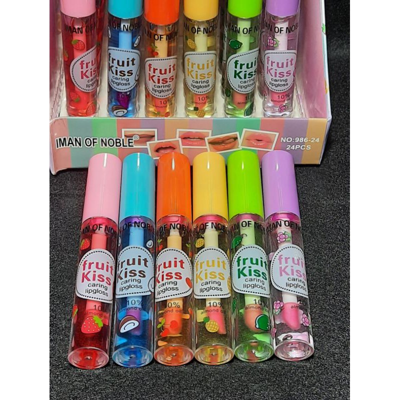 LIP OIL IMAN OF NOBLE FRUIT KISS CHARING 986 PER BOX