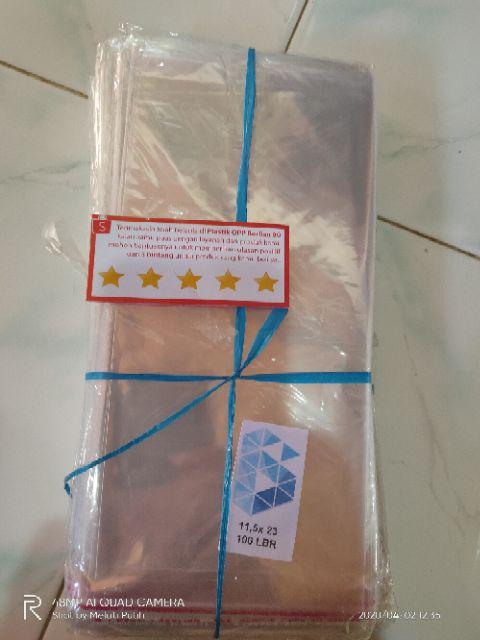 Plastik Opp 11,5 X 23 Cm 18 Mic / Plastik Aksesoris