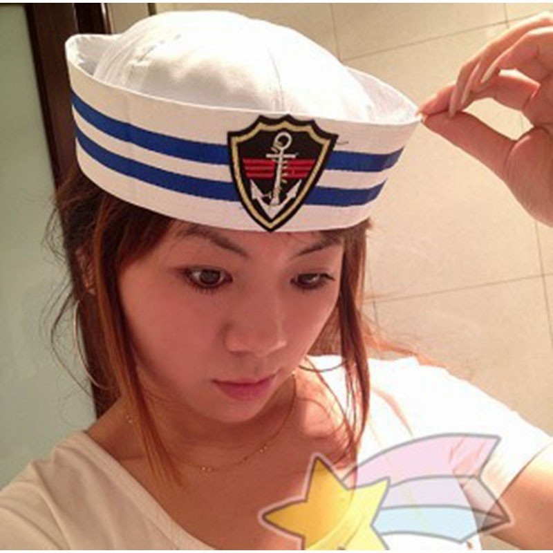 Topi Kapten Sailor Pelaut Navy bajak laut