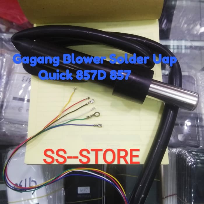 Gagang Blower Solder Uap Quick 857D 857 Digital