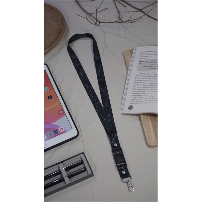 

Strap Lanyard ID Card Marble