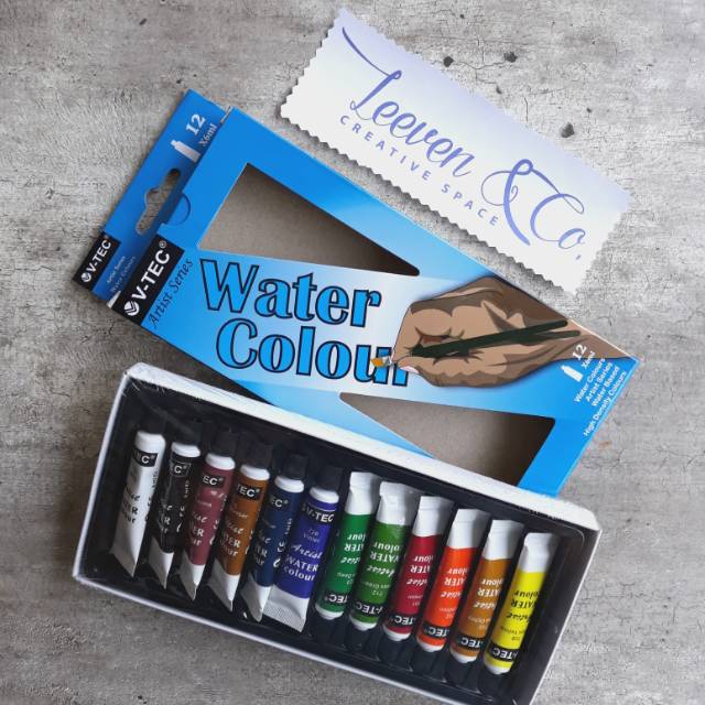 

V-TEC WATER COLOUR VT-1325/W 12 X 6ML