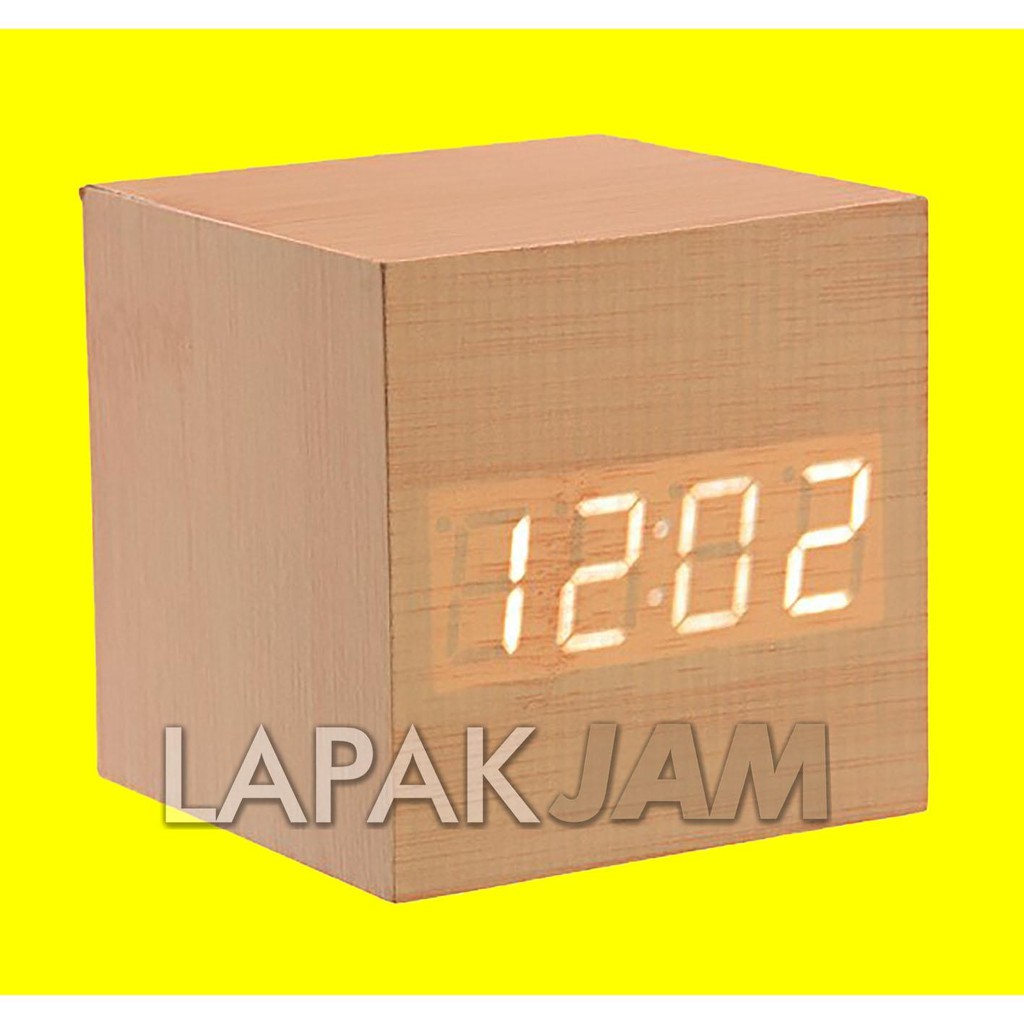 Jam Weker Kotak Alarm Clock Unik Bagus Murah ESA 6503