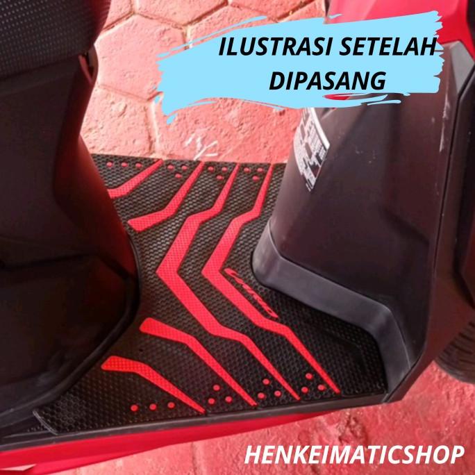 Alas Kaki Vario 150 125 - 150 New Terbaru 2018 - 2021 Karpet Keset Motor Vario 2022