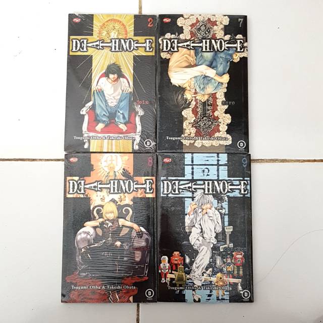 Komik Death Note Cabutan Segel (Vol. 2,7,8,9)