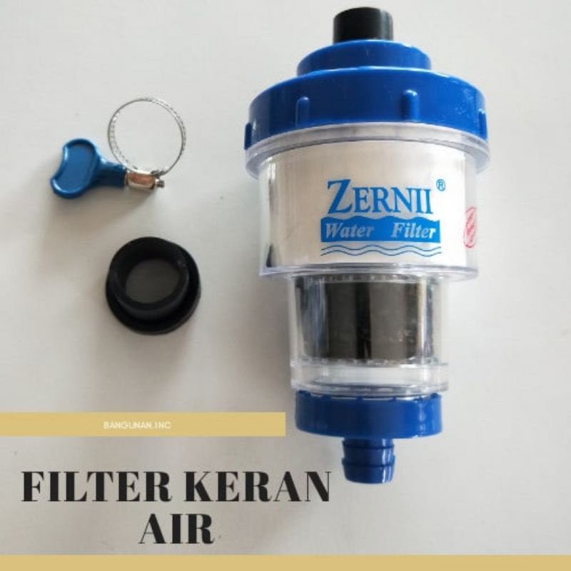 Zernii Filter Air Zerni Penyaring Penjernih Air Keruh Kotor Keran Saringan Air Water Filter