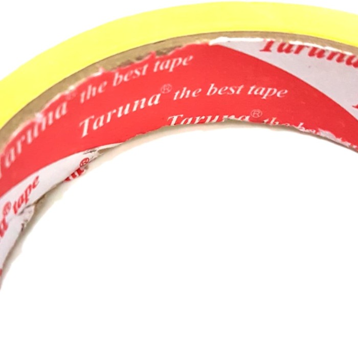 Masking tape 1inch 12 meter lakban kertas isolasi solatip paper tip