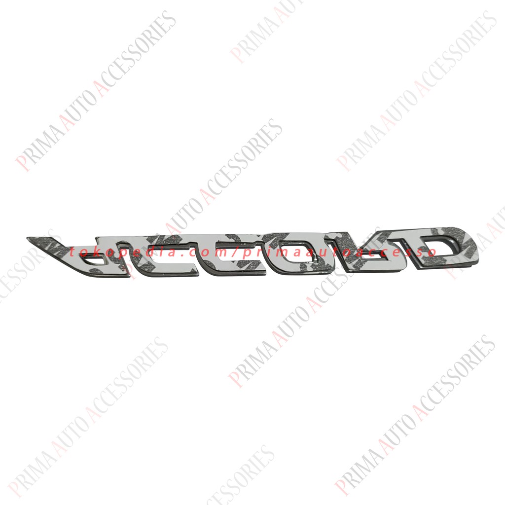 Emblem Mobil Honda Tulisan ACCORD Bagasi Chrome 16,9 CM