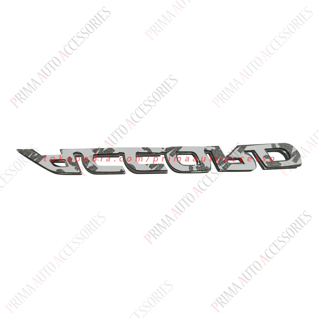 Emblem Mobil Honda Tulisan ACCORD Bagasi Chrome 16,9 CM