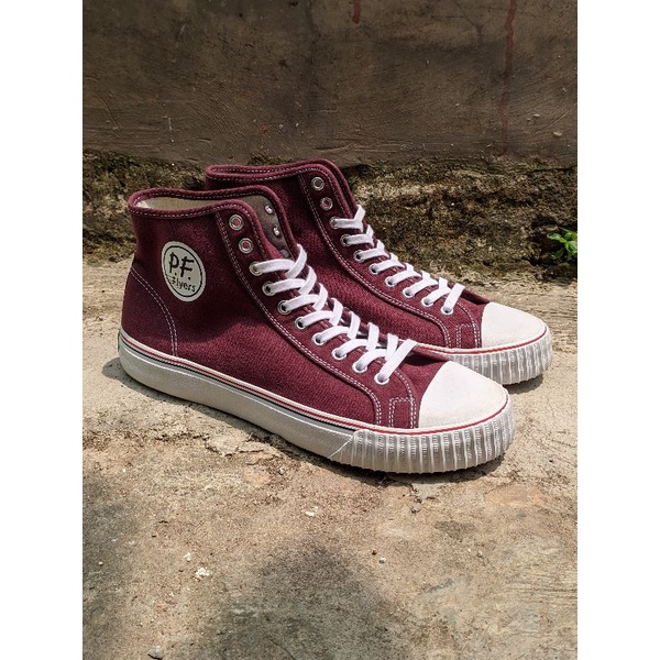 PF Flyers Center Maroon high cut