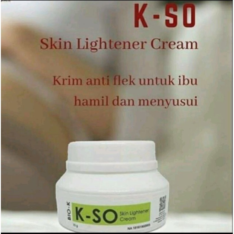 Bio Kusuma K-so Skin Lightener Cream / kso