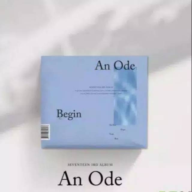 READY SEVENTEEN AN ODE BEGIN VERSION OFFICIAL ALBUM