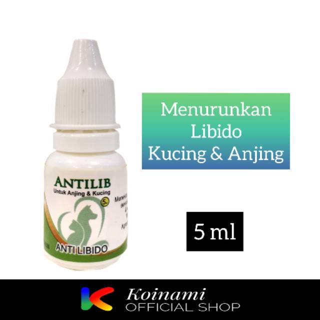 ANTILIB PENURUN BIRAHI KUCING ANJING JANTAN 5 ML / MEYER / btm