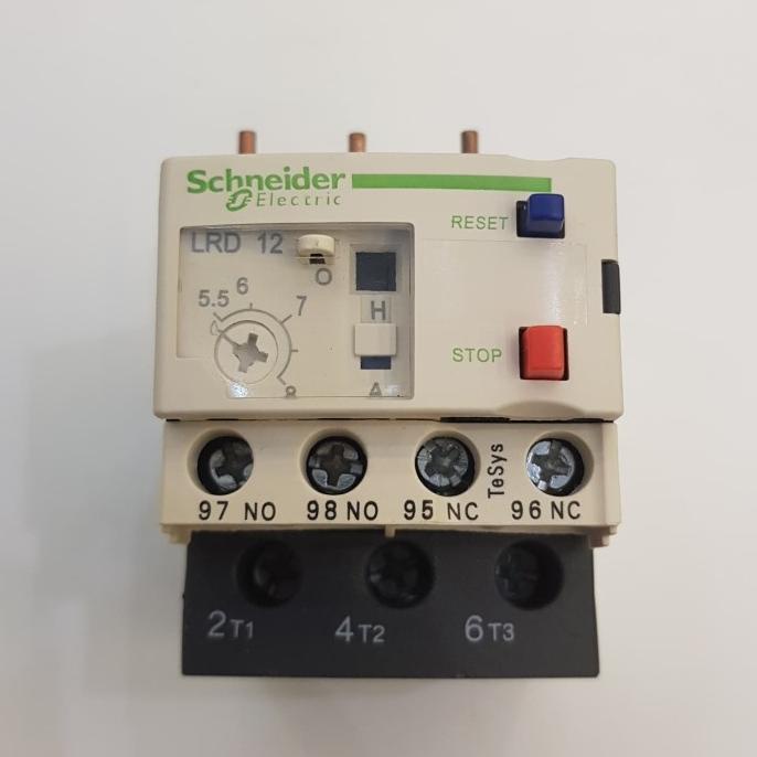 THERMAL OVERLOAD RELAY SCHNEIDER LRD 12 / LRD-12 / LRD12