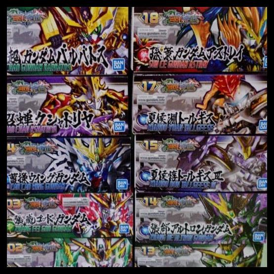 Gundam Sdss Paket 17 Pcs
