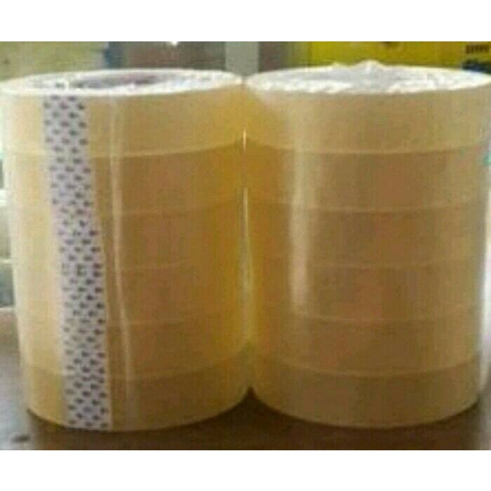 

Spesial Selotip / Isolasi / Lakban Daimaru Bening 1 Inch 1" Tanggung 24Mm 2Cm Berkualitas