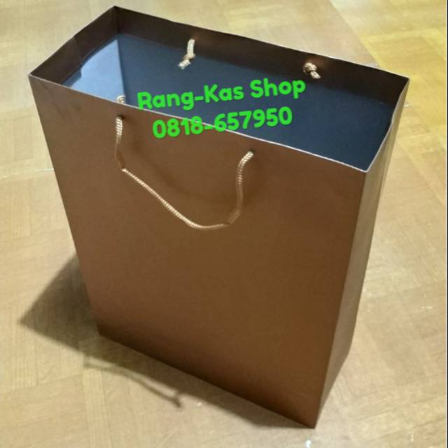 

Paper bag GOLD XL Mewah duplex tebal