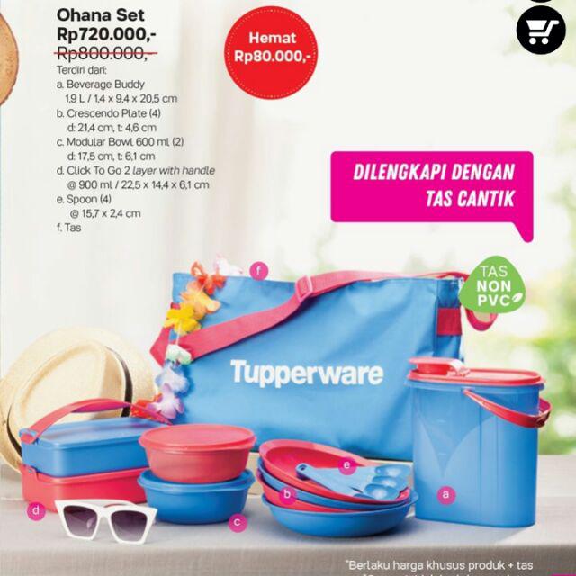 Tupperware Promo November 2019 Part 1 Shopee Indonesia