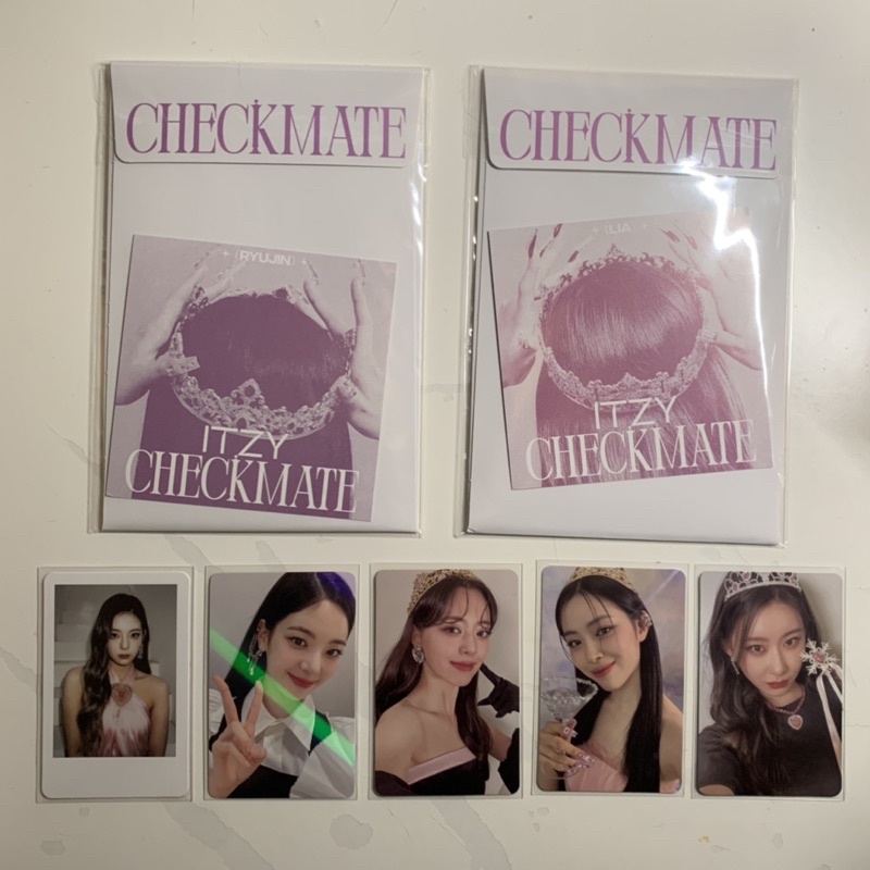 ITZY Checkmate chaeryeong lia ryujin yuna synnara withmuu withdrama album standard limited edition p