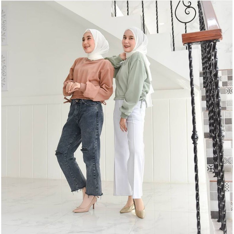 SWEATER WANITA IRENE CROOPE SWEATER - PAKAIAN WANITA CASUAL