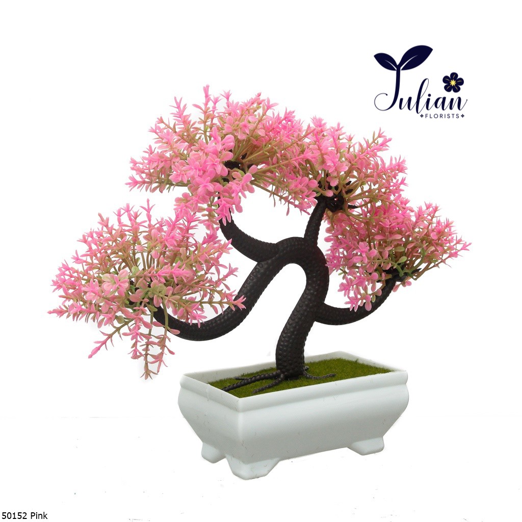 5015 Bunga Plastik Hias Bonsai Artifisial/ Bonsai/ Artificial Bonsai/ Bonsai Hias/ Bunga Hias