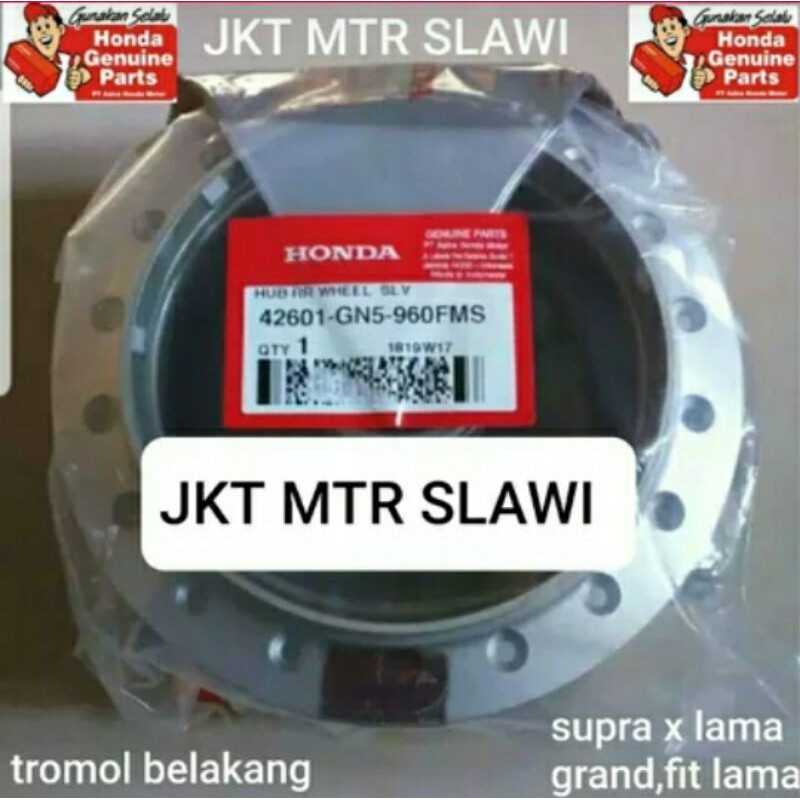 Tromol belakang supra 100 lama supra fit lama grand ori honda ahm asli honda