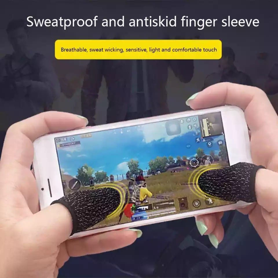 Sarung Jempol Gaming PUBG Anti Keringat + Sensitive Touch Murah