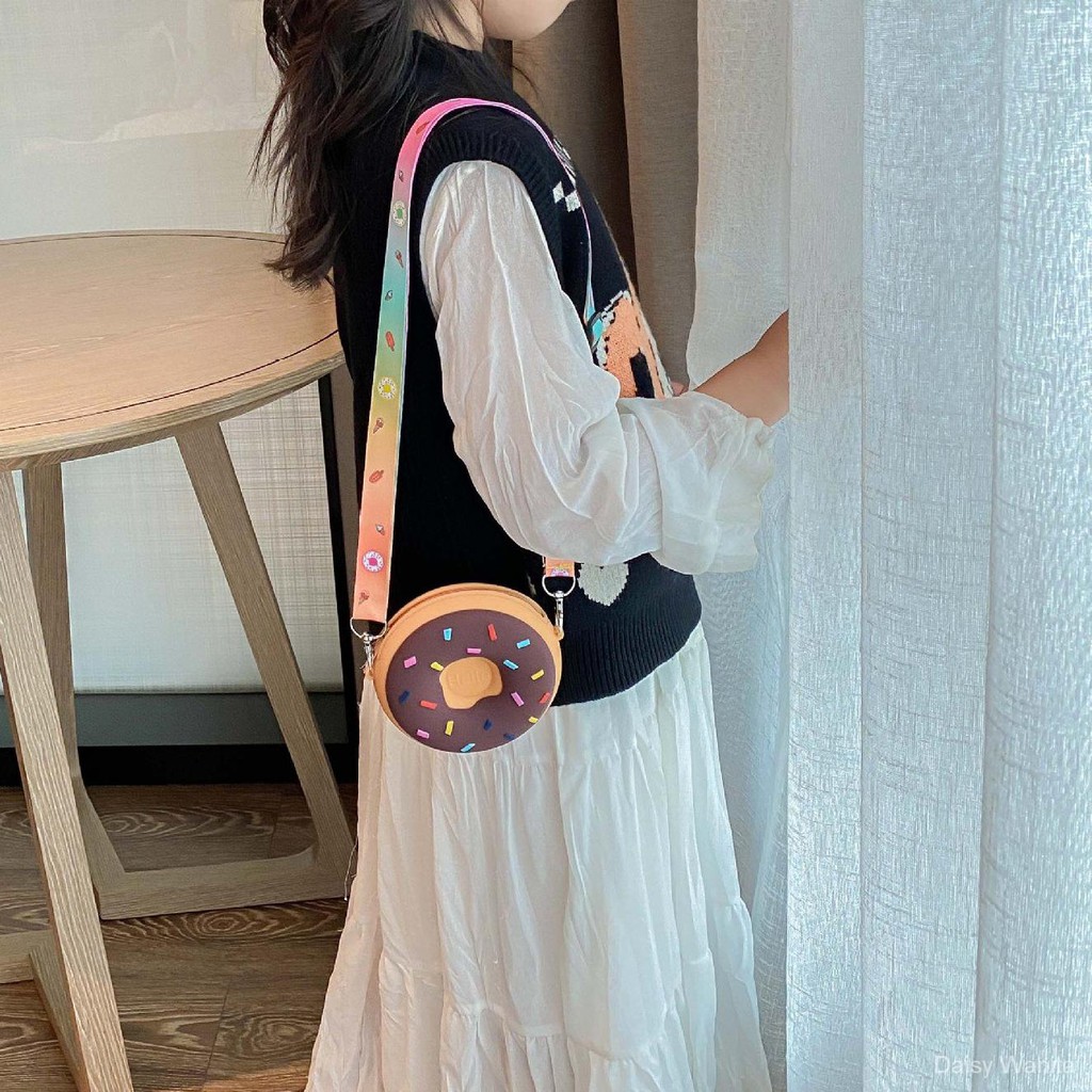 ✶ Tas Anak Rubber Jelly Donut Tas Perempuan ➪