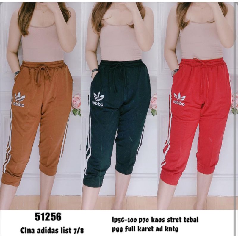 Celana Adidas list 7/8