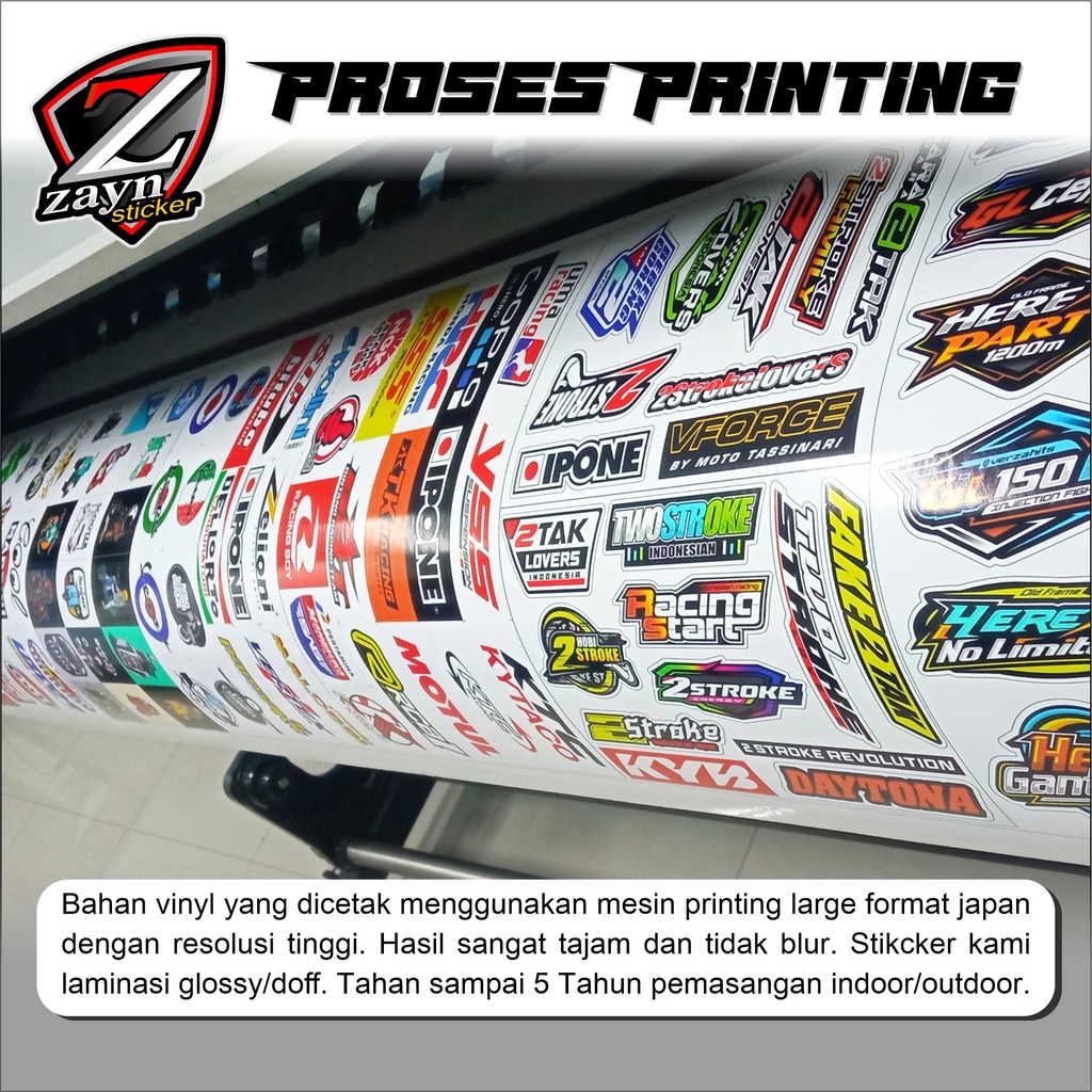 STICKER PACK STIKER PAK 2 TAK 2 STROKE MURAH VOL.2 P018