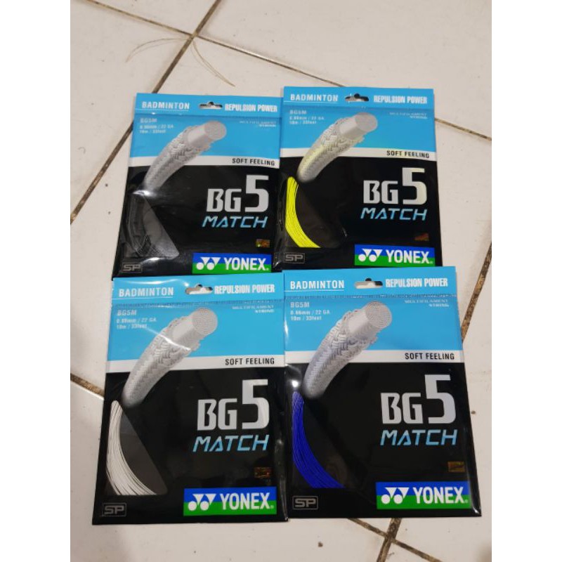 Senar raket senar yonex bg 5 original