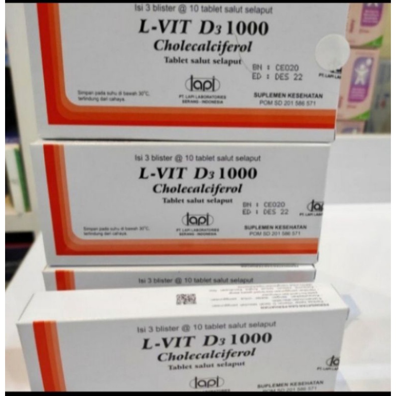 L vit d3 1000
