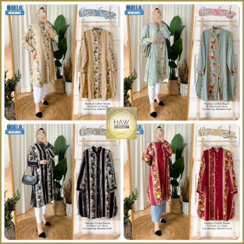 Tunik Rayon LD 110 Original By Moela