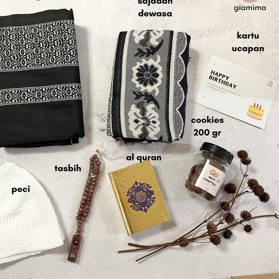 ← Hampers soleh cowok / Hampers lebaran cowok kado ulang tahun / Hampers islami Alquran muslim ◙