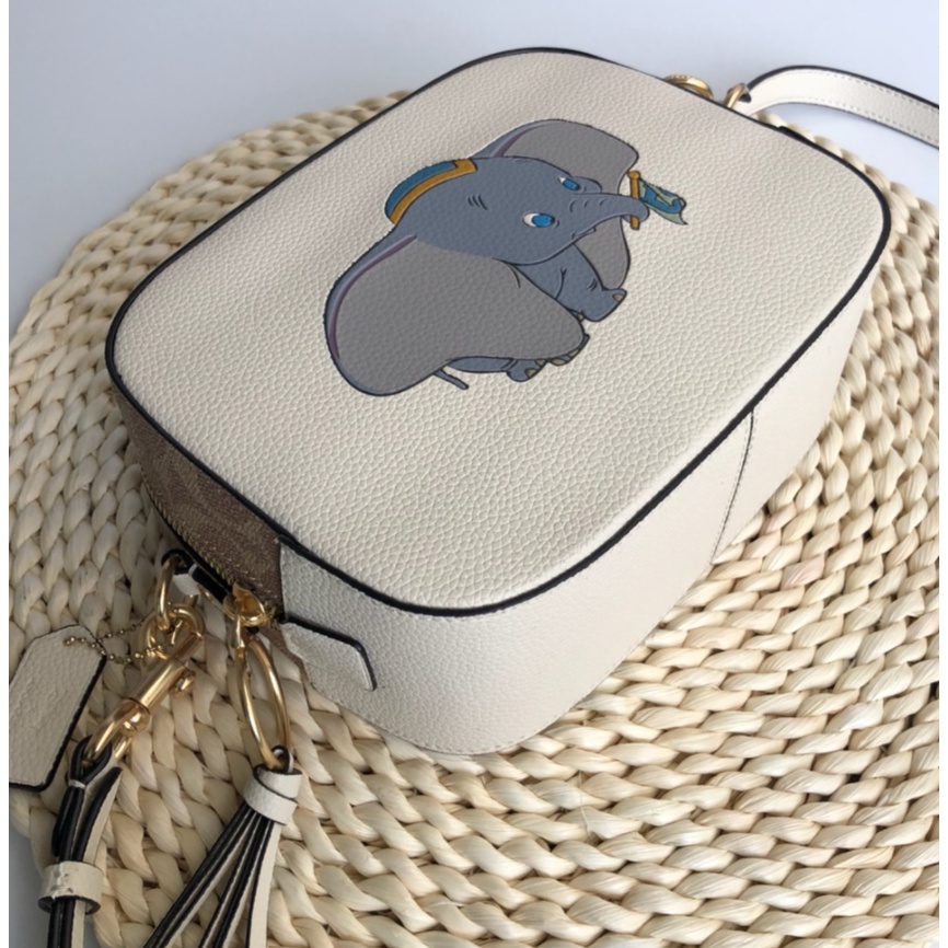 Tas Wanita Coach Disney Dumbo Limited Edition Full Leather Crossbody