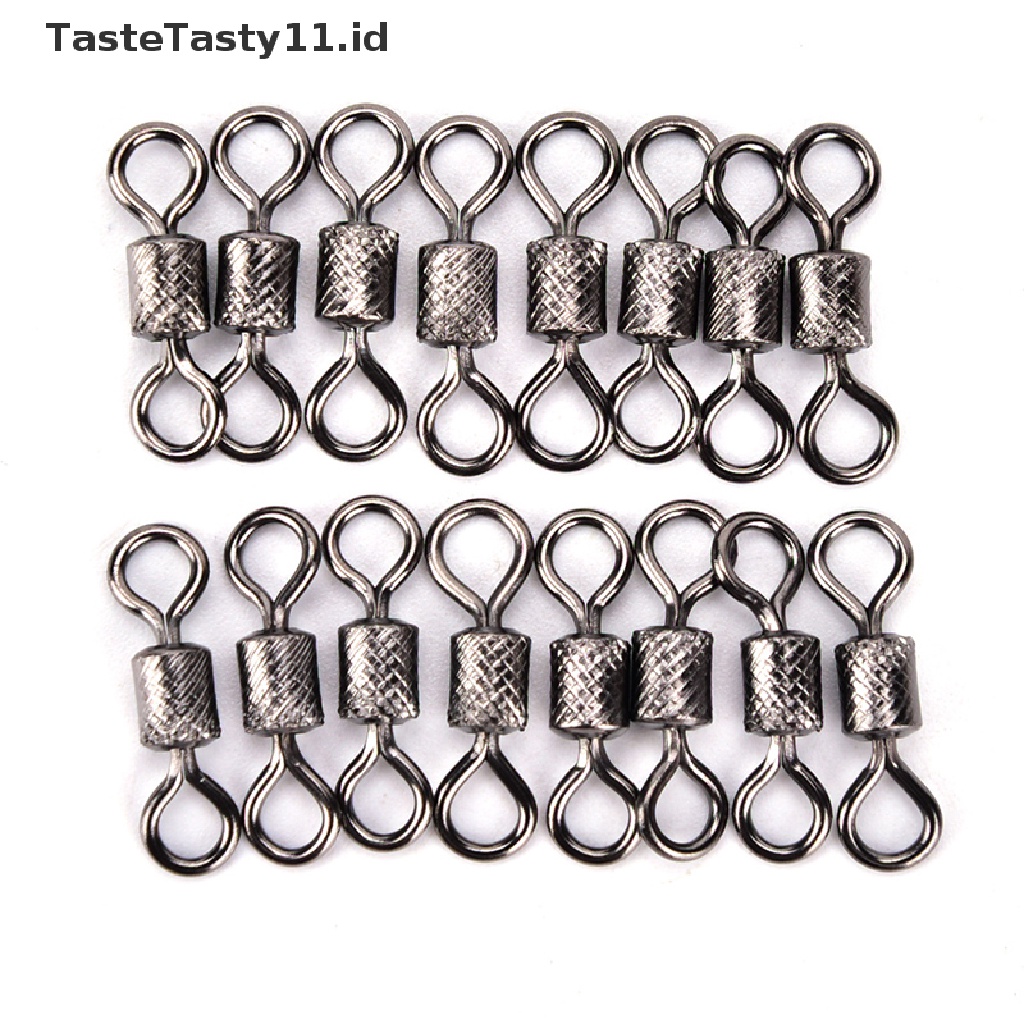 Tastetasty 50pcs swivel Konektor Kail Pancing