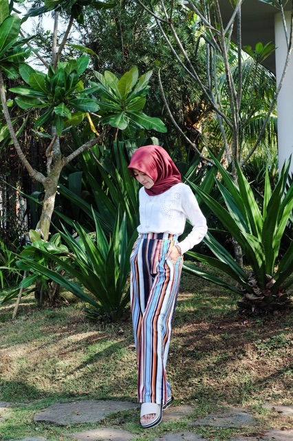 STRIPE CULLOTE/womenwearhijab/womenwear/cullote