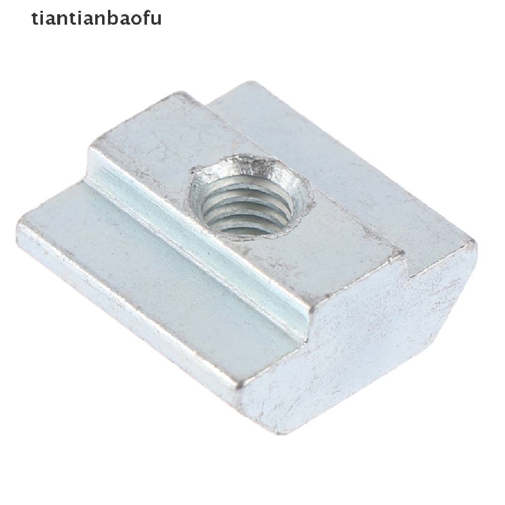 [tiantianbaofu] 10Pcs T Sliding Hammer Nut Block Square Nuts M4/M5/M6 Nut 20/30/40/45 Series Boutique