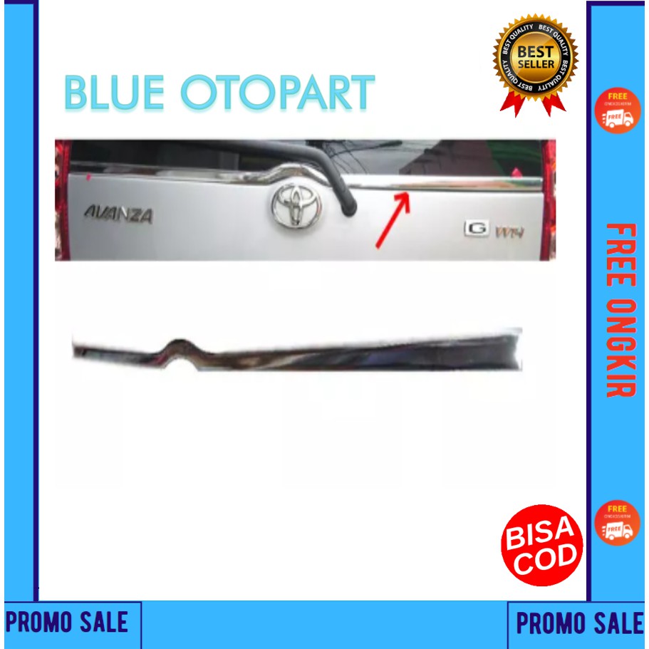List Lis Kaca Belakang Avanza Xenia Lama / New Vvti Chrome