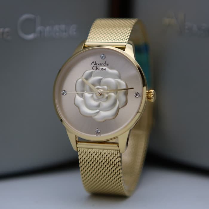 ORIGINAL Jam Tangan Wanita Alexandre Christie AC 2723 / AC2723 Garansi 1 Tahun