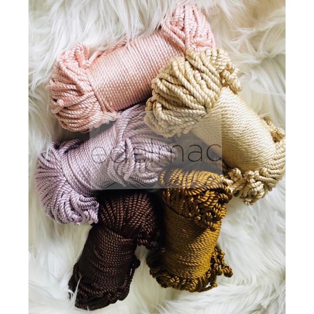 Benang | Tali Polyester edelmac Macrame Weaving handycraf Part II