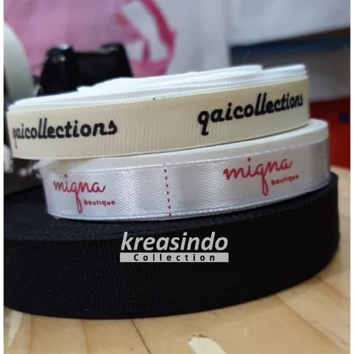 

Sablon Label Baju Grosgrain 2Cm Promo